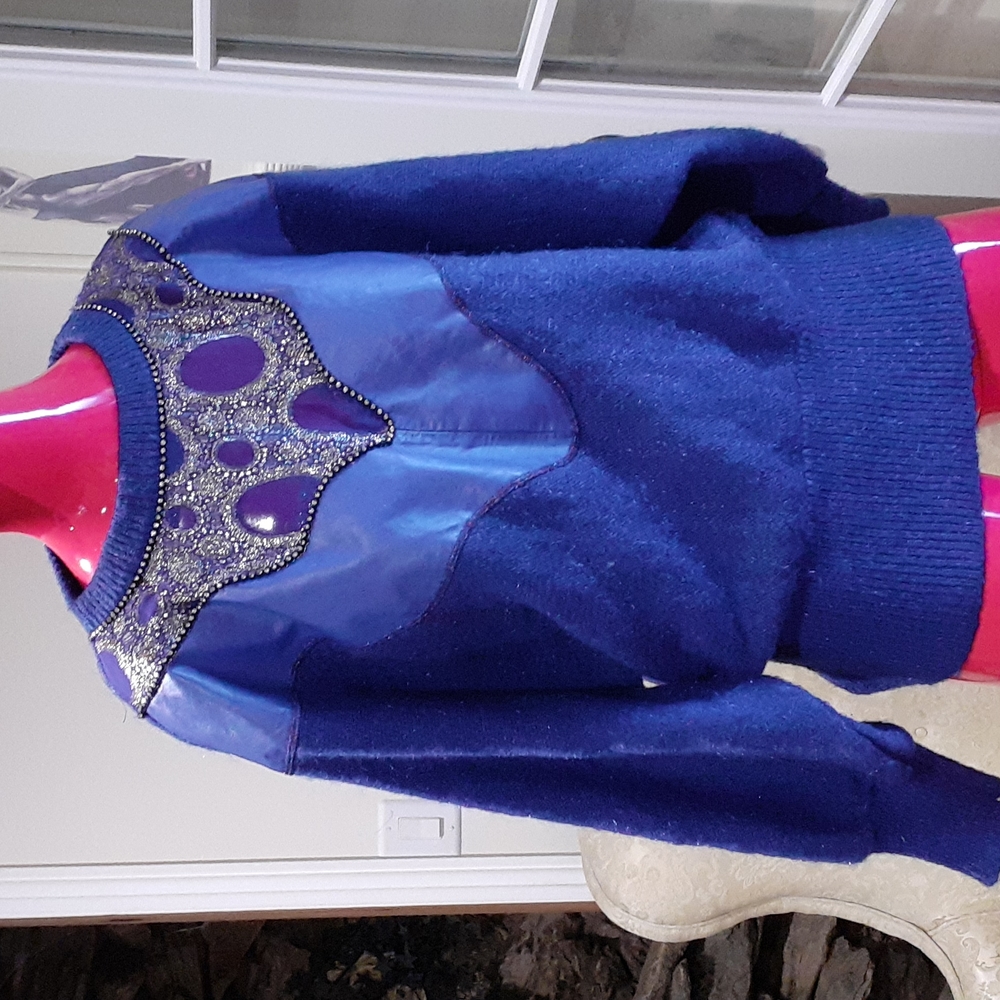 Vintage Blue Sweater by Starr